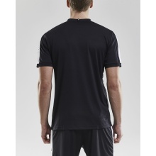Craft Sport-Tshirt Progress Practise (100% Polyester) schwarz/weiss Herren
